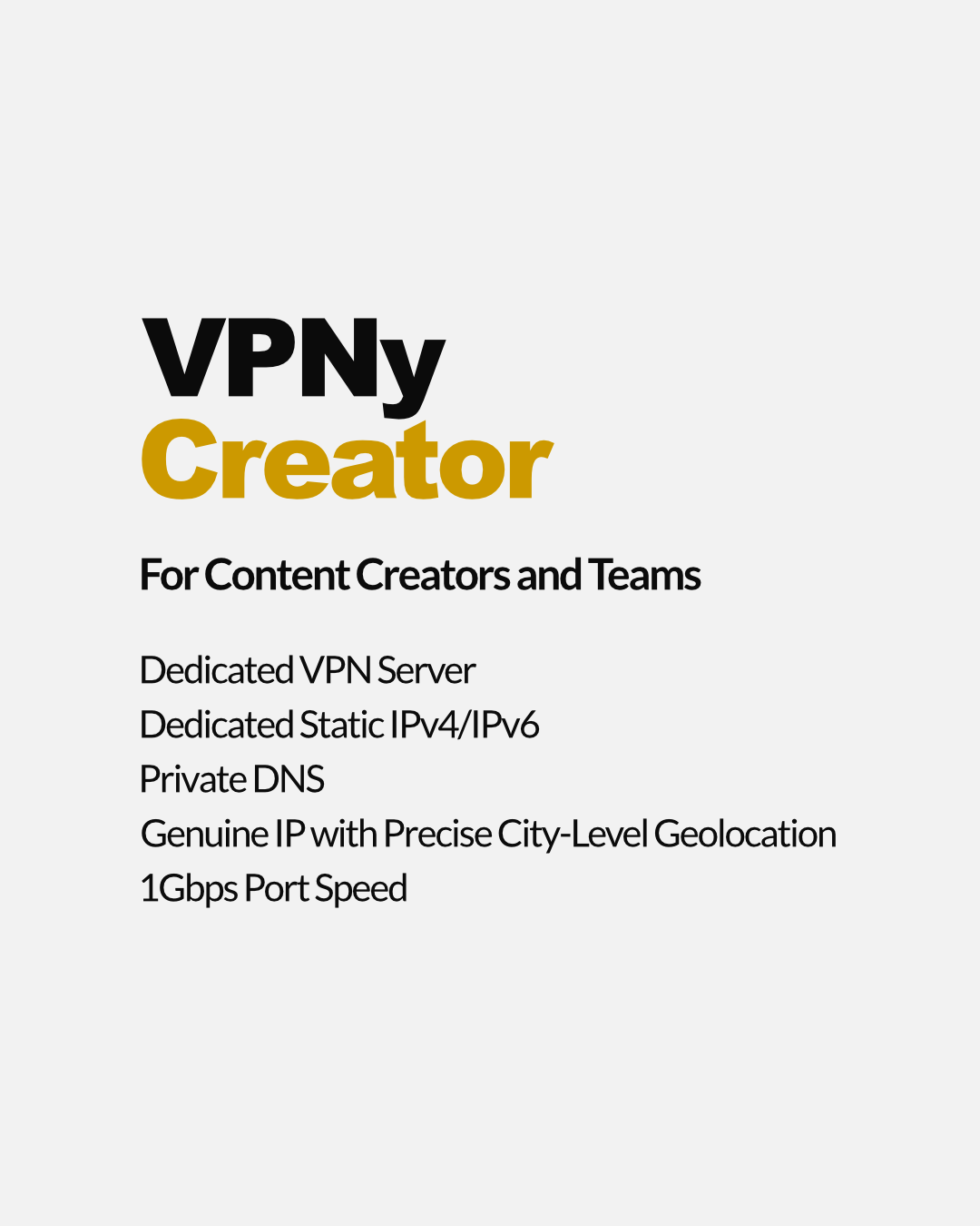 VPNy Creator