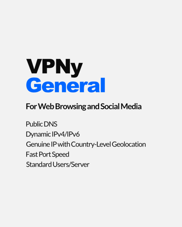 VPNy General