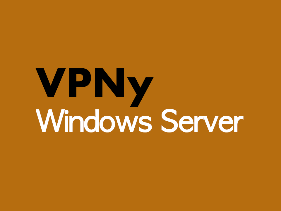 VPNy Windows Server